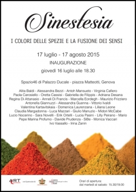 Sinestesia, i colori delle spezie e la fusione dei sensi
